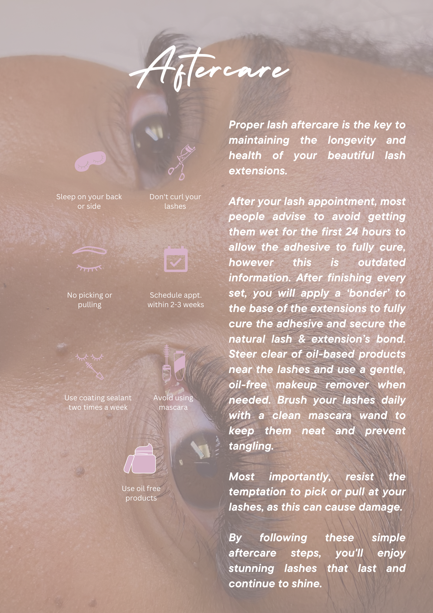 Miracle Mastery Lash Extension Ebook